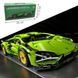 Конструктор машинка техник Lamborghini в масштабе 1:14 автомобильный набор для сборки ламборджини 1280 деталей
