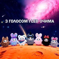Интерактивная Плюшевая Игрушка Bruno Leopard с AI, голосом и LED глазами Компаньон с искусственным интеллектом для игры и обучения USB Разноцветный