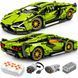 Конструктор машинка техник Lamborghini в масштабе 1:14 автомобильный набор для сборки ламборджини 1314+ деталей