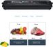 Вакуумний пакувальник для продуктів харчування вакууматор Vacuum Sealer + 10 пакетів для вакууматора Чорний