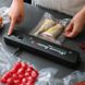 Вакуумний пакувальник для продуктів харчування вакууматор Vacuum Sealer + 10 пакетів для вакууматора Чорний