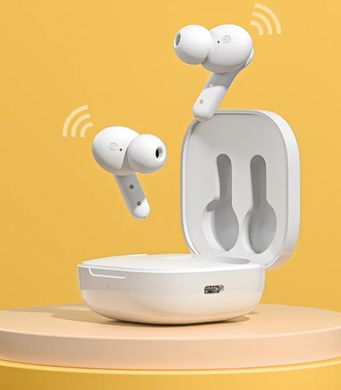 Бездротові навушники Xiaomi QCY T13 White Bluetooth 5.1 TWS