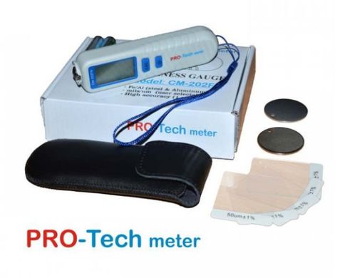 Точний Товщиномір фарби PRO-Tech meter CM-202 FN