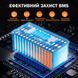 Аккумулятор LiFePO4 Werchtay 24V 100Ah с BMS, литий-железо-фосфатная батарея для ИБП, RV, солнечных систем, ток разряда 100A