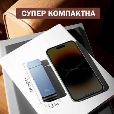 Лампа LED для ночного чтения 3 режима Лампа-закладка для книг Лед Синяя