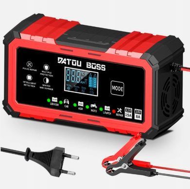 Зарядное устройство для аккумуляторов LiFePO4/Li-ion DATOUBOSS 12V-15A/24V-8A