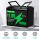 Акумулятор LiFePO4 DATOUBOSS-01 12.8V 100Ah з BMS, літій-залізо-фосфатна батарея для ДБЖ, RV, сонячних систем, струм розряду 100A