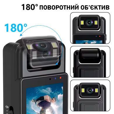 Міні-камера JOZUZE L12 WiFi 1080P Портативний цифровий відеореєстратор