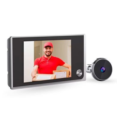 Цифровий дверний осередок-камера з 3.5-дюймовим LCD-екраном та дзвінком