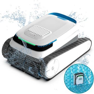 Автоматический беспроводной робот-пылесос для бассейна AIRROBO PC10 Инновационное устройство для очистки дна и стенок, автономный аквапылесос