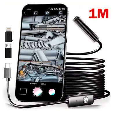 Ендоскопічна камера 5.5мм 1м з IP67 водозахистом і HD1920P якістю Промислова