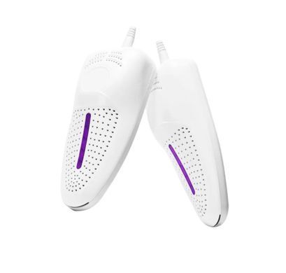 Портативна Електросушарка для Взуття Shoe Dryer з ультрафіолетом / Швидка сушка з можливістю підключення через USB White