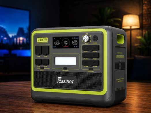 Зарядная станция Fossibot F2400 EU Портативная электростанция 2400W для дома и кемпинга