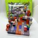 Магнитный конструктор 143 детали + 4 фигурки MY PLANET / Магнитные блоки в стиле Minecraft