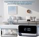 WiFi камера часы HiSpyCam HD 1080P беспроводная с датчиком движения и ночным видением Черный