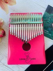 Музичний інструмент Калімба 17 key Kalimba Pink Love